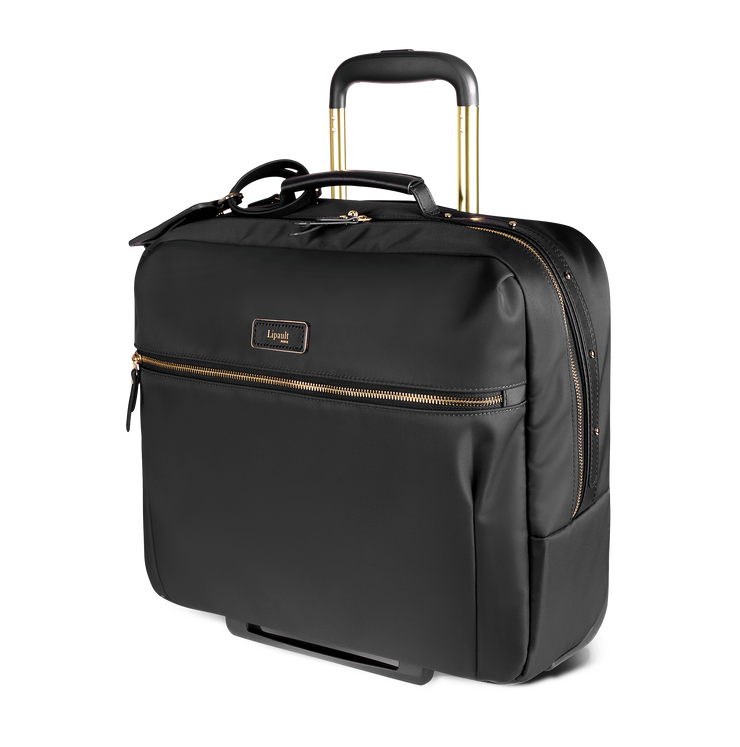 LIPAULT Business AVENUE ROLLING TOTE 15"JET NOIR