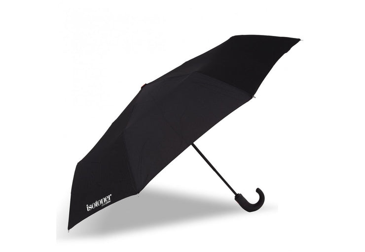 Parapluie ISOTONER CANNE PLIANT automatique Noir COTE