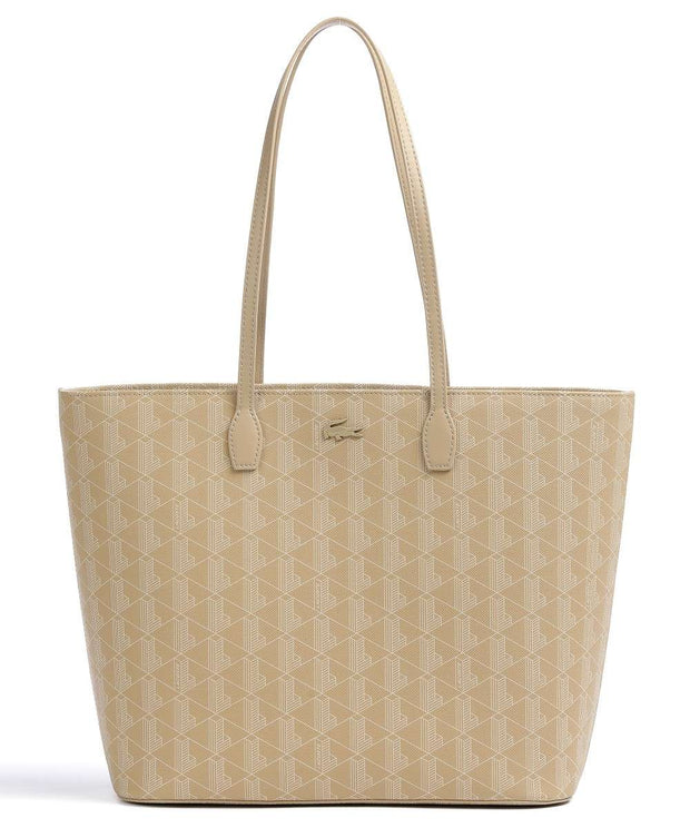 Sac Shopping LACOSTE Viennois Beige