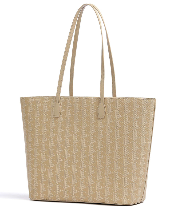Sac Shopping LACOSTE Viennois Beige