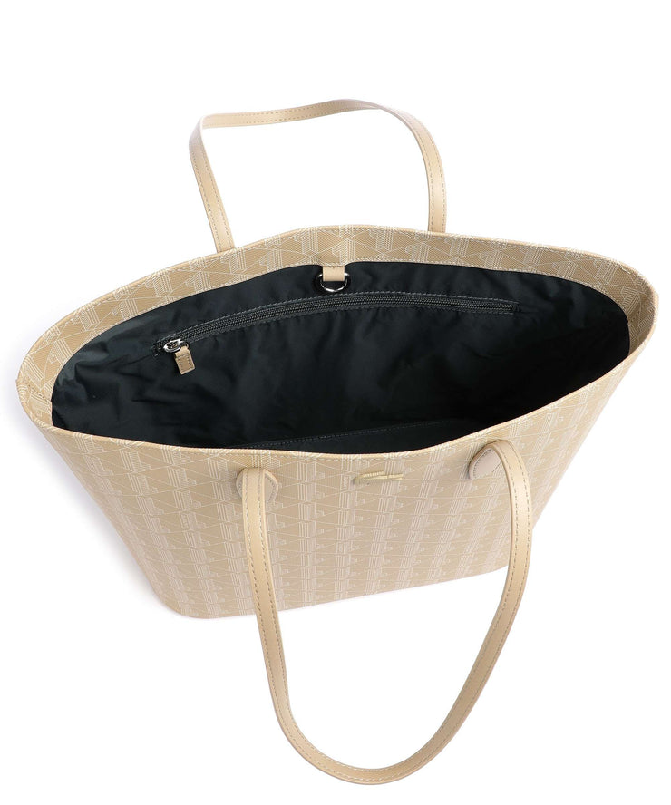 Sac Shopping LACOSTE Viennois Beige