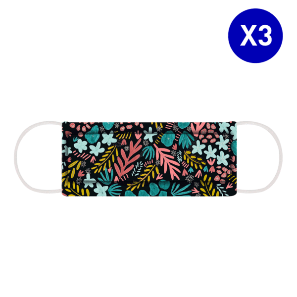 Lot 3 Masques Cabaia Jungle Night