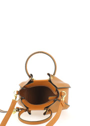 Petit sac sceau TED LAPIDUS TL-AU8923-Miel ouvert