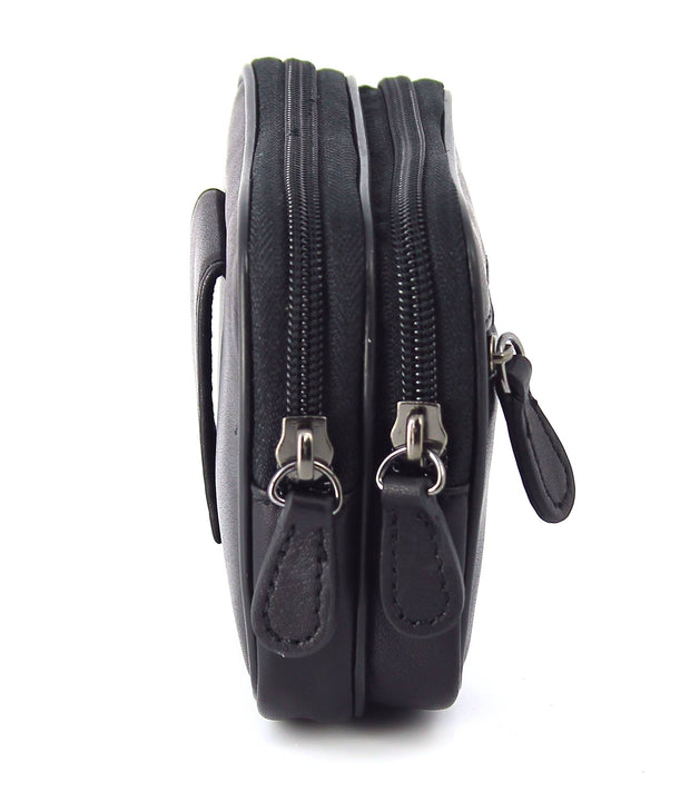 Pochette ceinture FRANCINEL noir profil