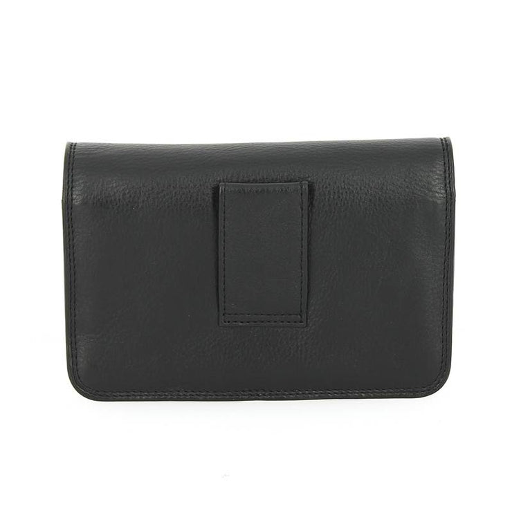 Pochette FRANCINEL Rabat Ceinture 37941 Noir dos