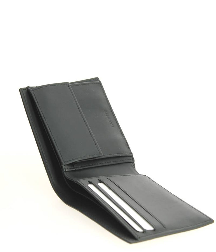 Portefeuille homme LACOSTE FG Noir intérieur