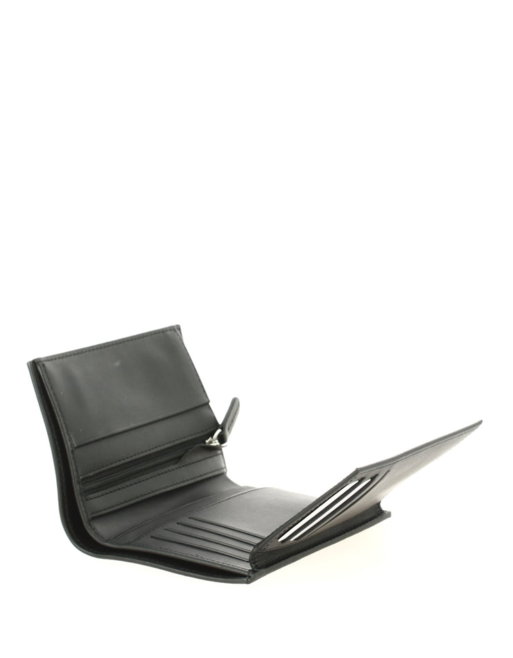 Portefeuille Lacoste Vertical wallet Noir ouvert3