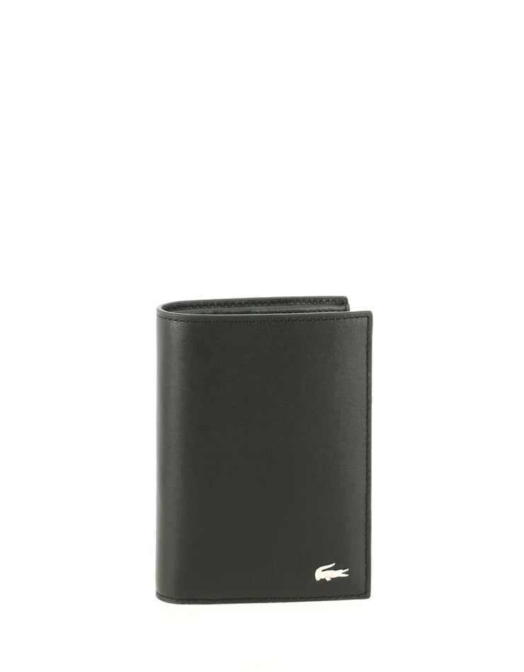 Portefeuille Lacoste Vertical wallet Noir face
