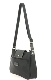 sac bandoulière Hexagona 173506-0100-NOIR