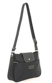 sac bandoulière Hexagona 173506-0100-NOIR-coté
