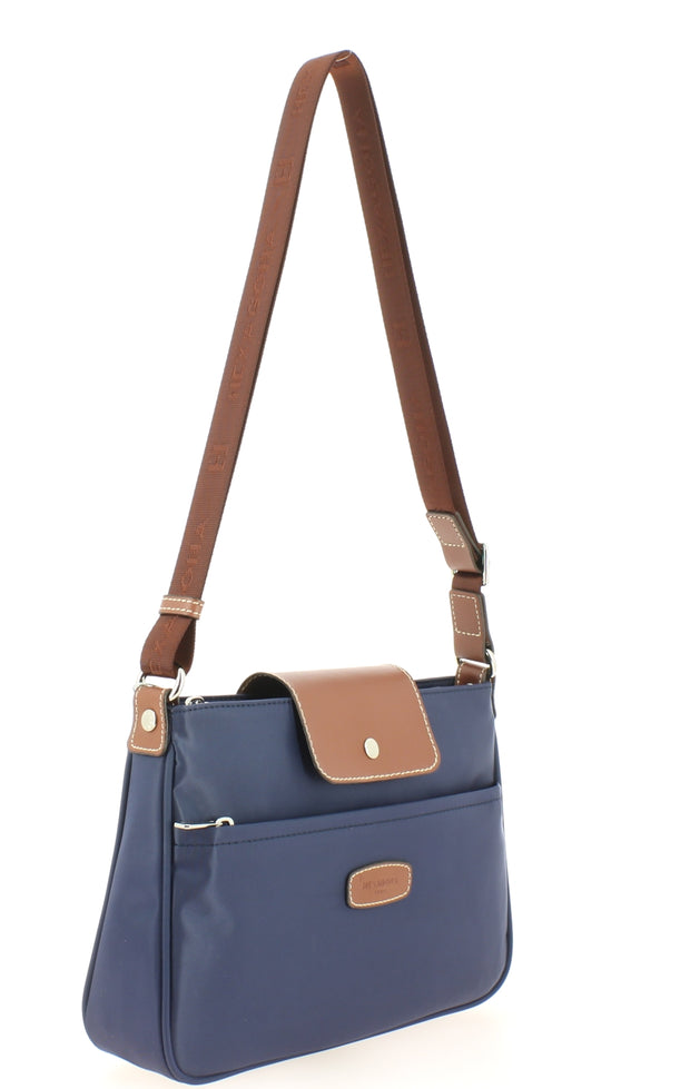 sac bandoulière Hexagona 173506-2100-Marine-coté