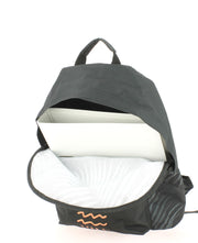 Sac à dos RIP CURL Glow Wave BLACK ouvert