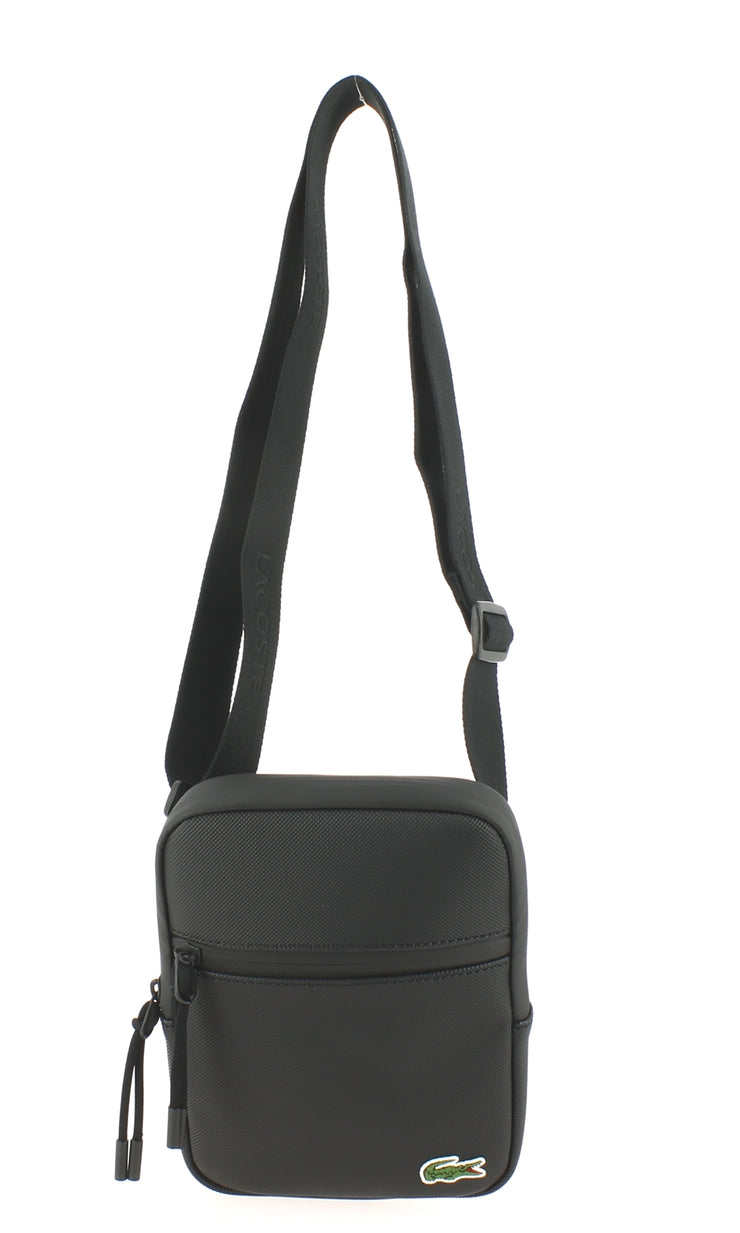 Sacoche LACOSTE S Flat Crossover Bag Black