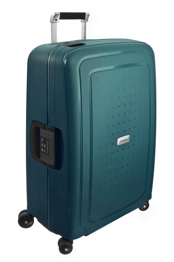 Valise Samsonite S CURE DLX Spinner 69 cm Vert Metalique 50917/1542 face