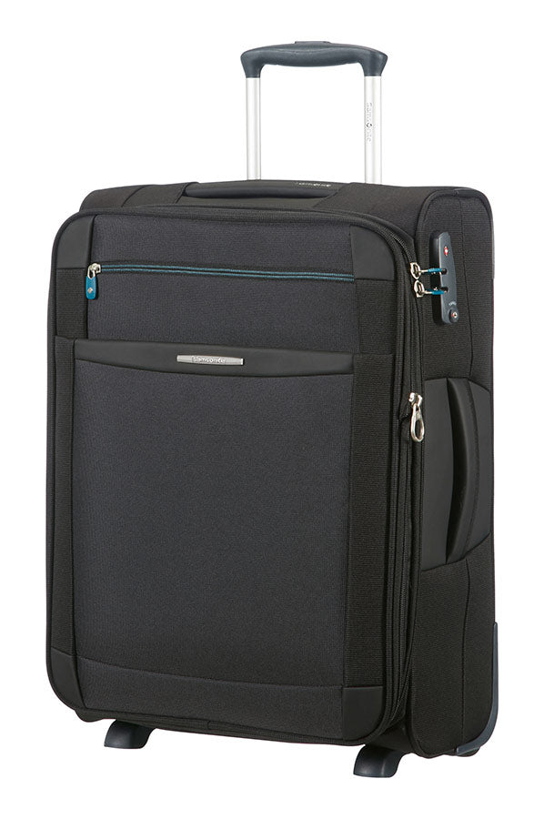Valise cabine SAMSONITE dynamo noir extensible face