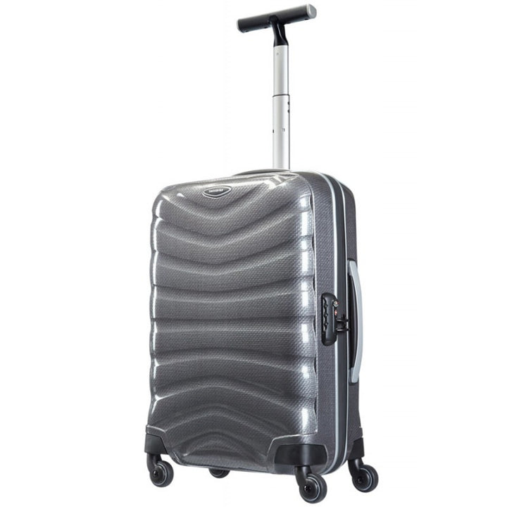 Valise cabine Samsonite Firelite Spinner 55 gris eclipse 48574/2957 FACE