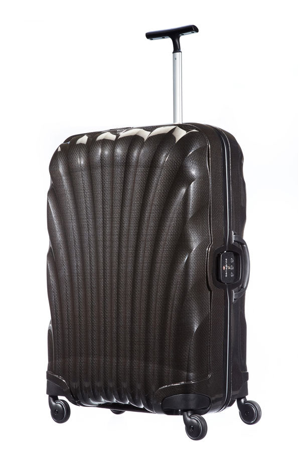 Valise Samsonite Lite Locked Spinner 75 cm Noir face 