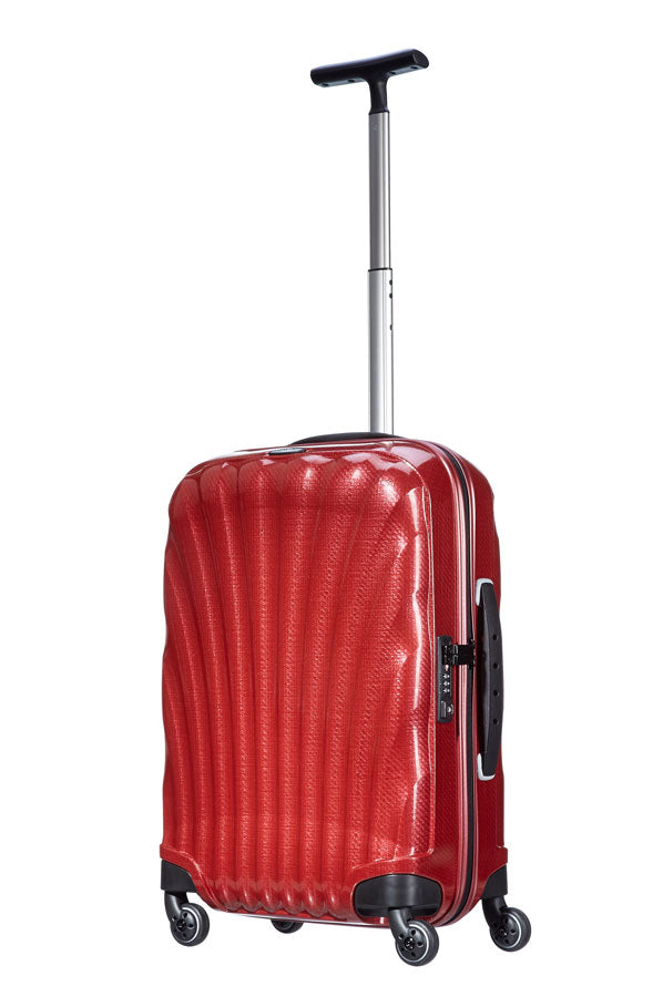 Valise Samsonite Cosmolite Spinner 55cm Rouge face