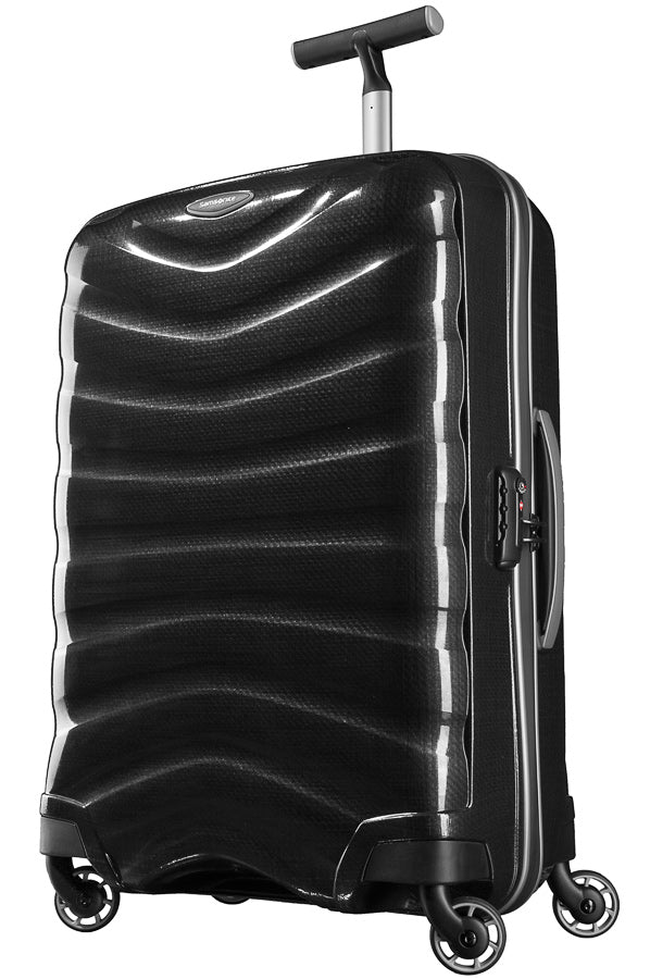 Valise roulettes Samsonite Firelite Spinner 69 Charbon face