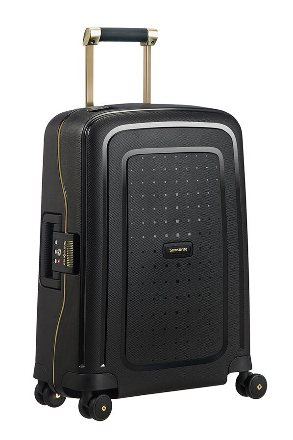 Valise Samsonite S CURE DLX Spinner 55 BLACK/GOLD 50919/7246