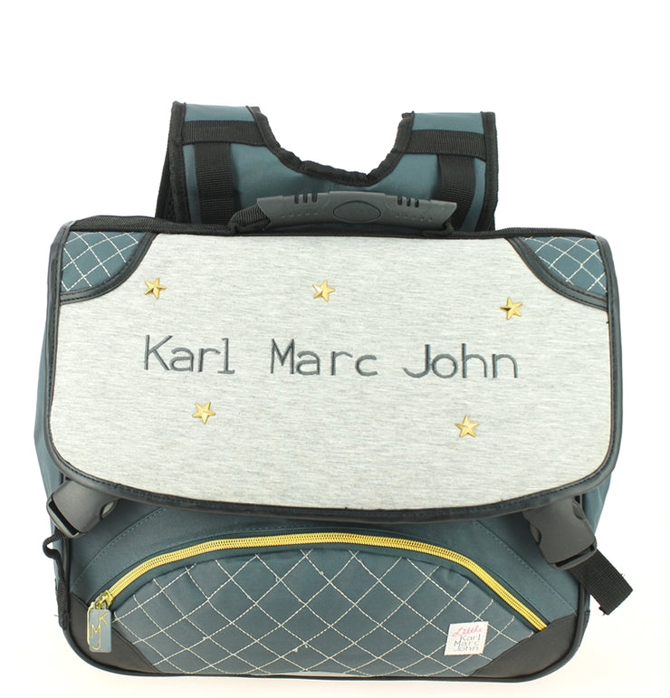 Cartable 38 cm Little Karl Marc John 671936 Gris face