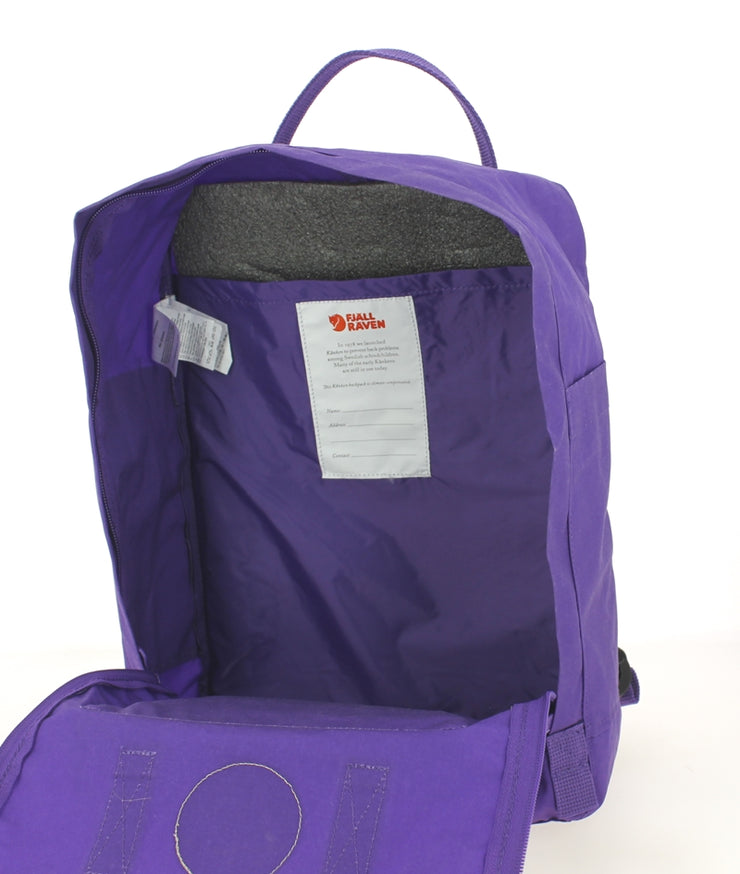 Sac à dos FJALLRAVEN Kanken Purple