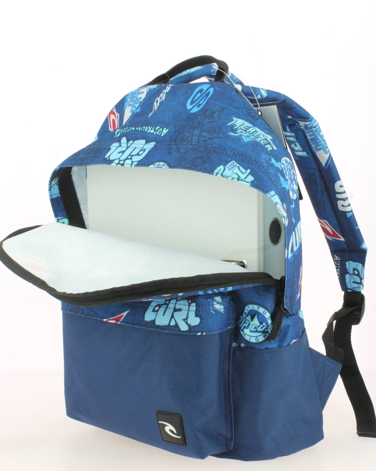 Sac à dos Ripcurl Heritage Logo ouvert