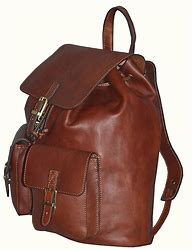 Sac à dos KATANA PC 13p cuir de vachette marron