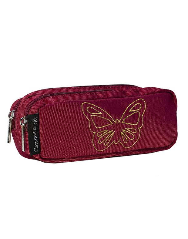 Caramel & cie trousse Papillons Rubis