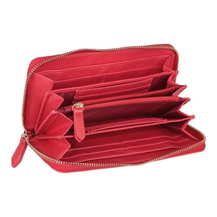 Valentino Portefeuille Divina ROUGE
