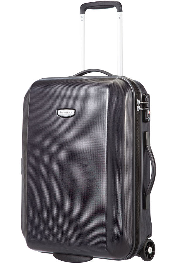 Valise Samsonite Skydro Upright 55cm Noir côté