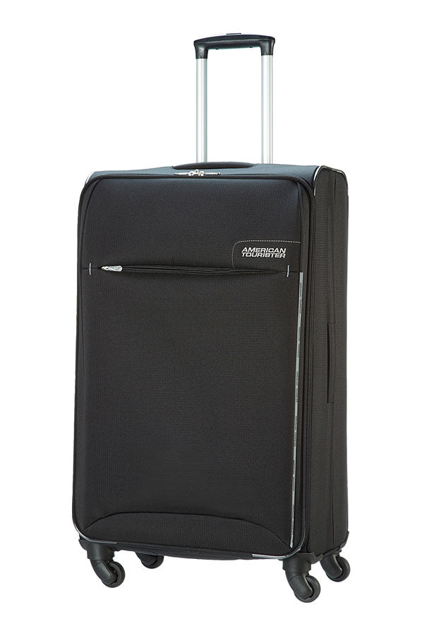 VALISE souple AMERICAN TOURISTER Spinner L Strict Noir 535681041 - face