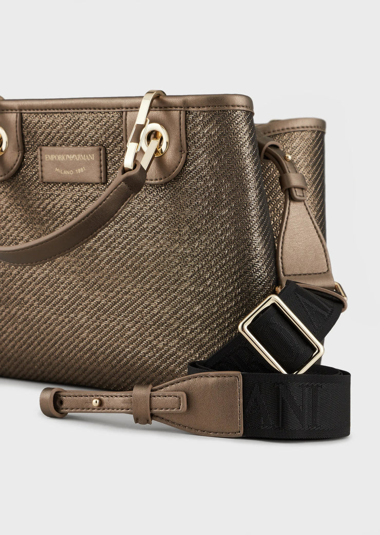 Emporio Armani  Moyen sac cabas MyEA Bag GOLD