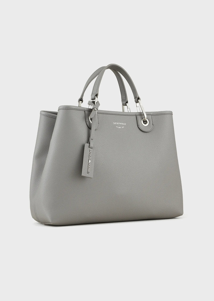 Emporio Armani Sac cabas MyEA Bag modèle moyen GREY/CLOUD