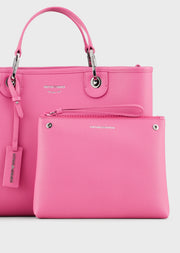 Sac Cabas Emporio Armani imprimé cerf FUXIA/DATE