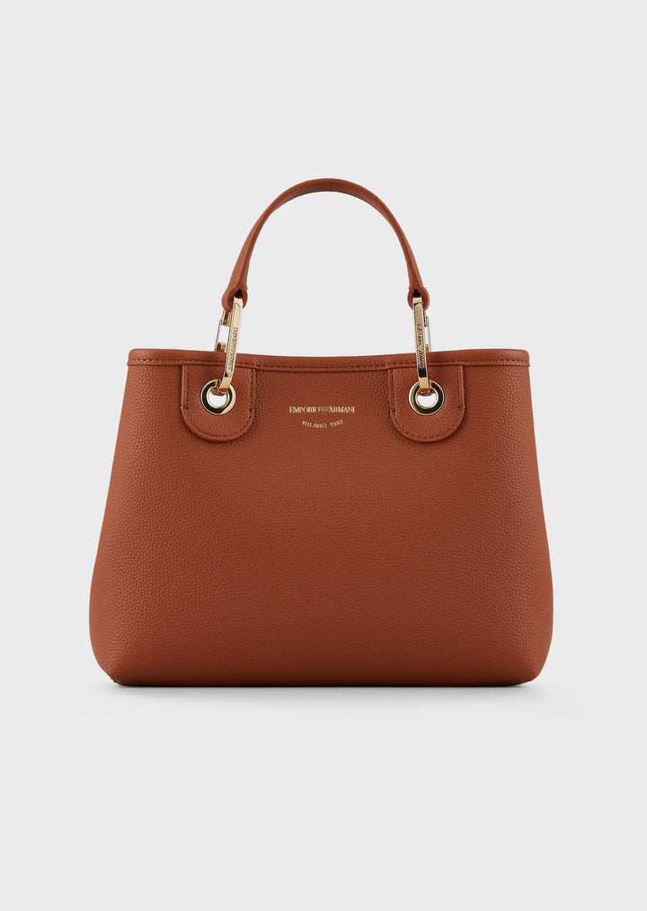 Emporio Armani Petit sac cabas MyEA Bag imprimé Cerf