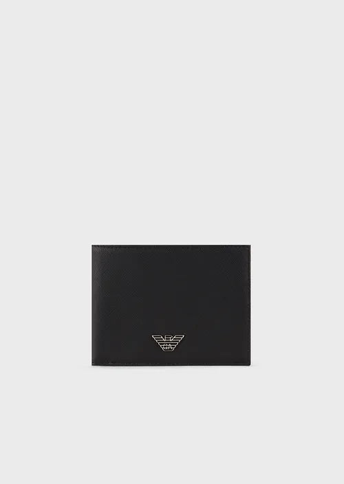 Emporio Armani Portefeuille italien avec plaque aigle