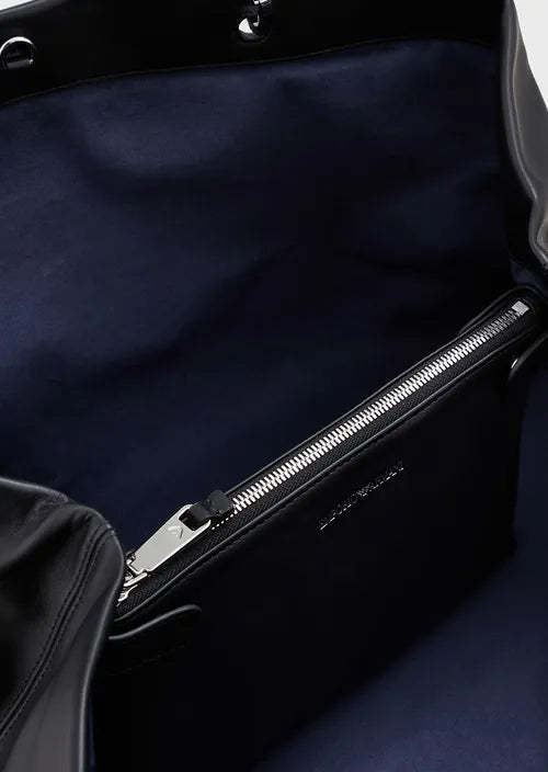 Sac grand cabas Emporio Armani format en cuir écologique