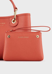 Emporio Armani Petit sac cabas MyEA Bag  BRICK/DARK